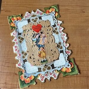 Valentine by Whitney Made Worcester Mass - 1920's-30's / Sweet Note